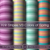 {L} Knit-Striped V3-Colors of Spring