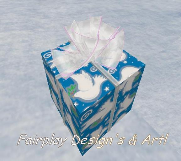 Musical Christmas Dove's Gift Box Plays Dummer Boy