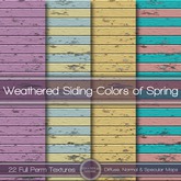 {L} Weathered Siding-Colors of Spring