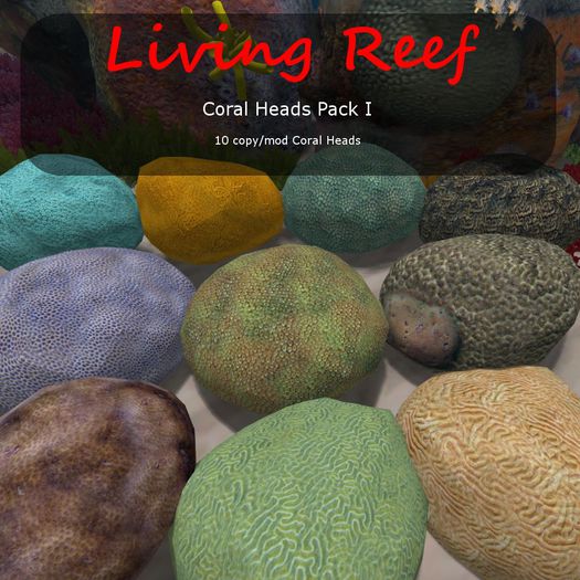 Inochi Reef : Coral Heads Pack