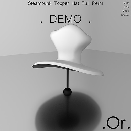 . Or . Steampunk Topper Hat DEMO