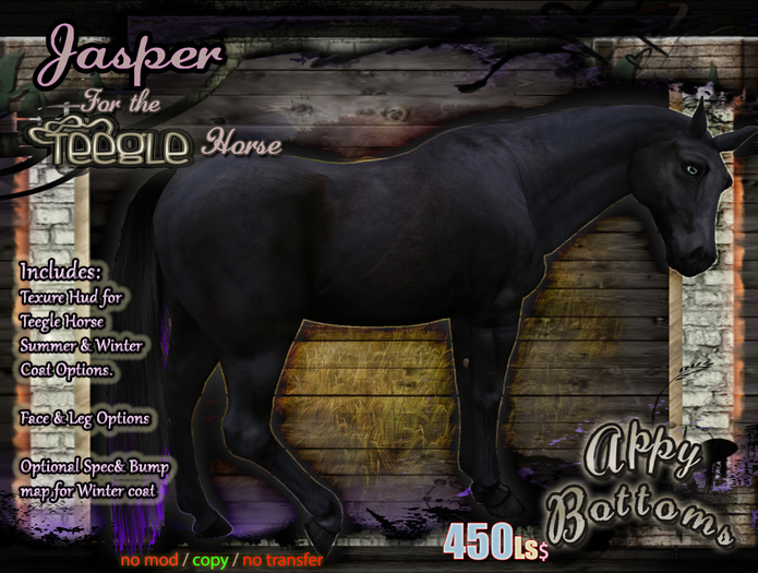 ~AppyBottoms~ Teegle Texture -Jasper