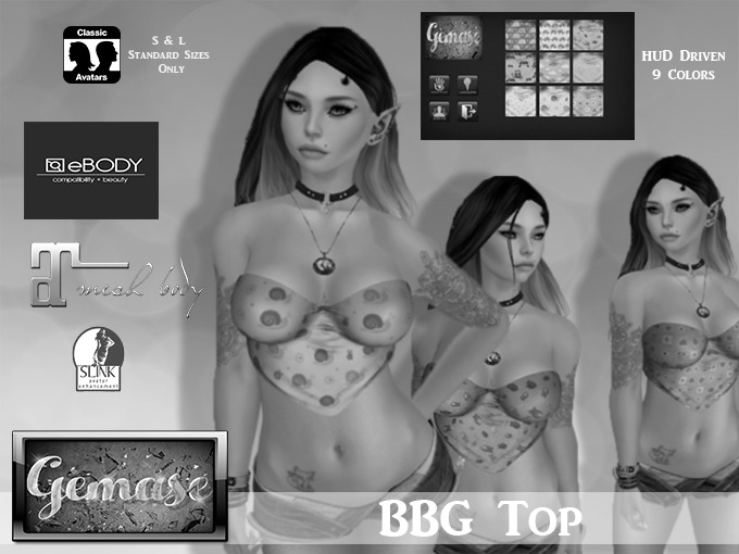 Gemase Designs - BBG Top - DEMO - Wear Me