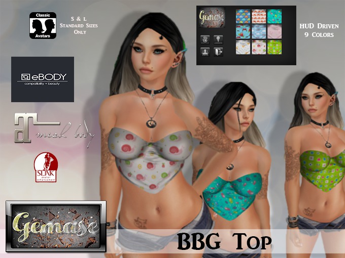 Gemase Designs - BBG Top - Wear Me