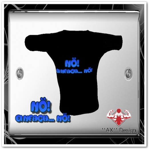 **AX**  Mens T-Shirts Noe einfach Noe Black