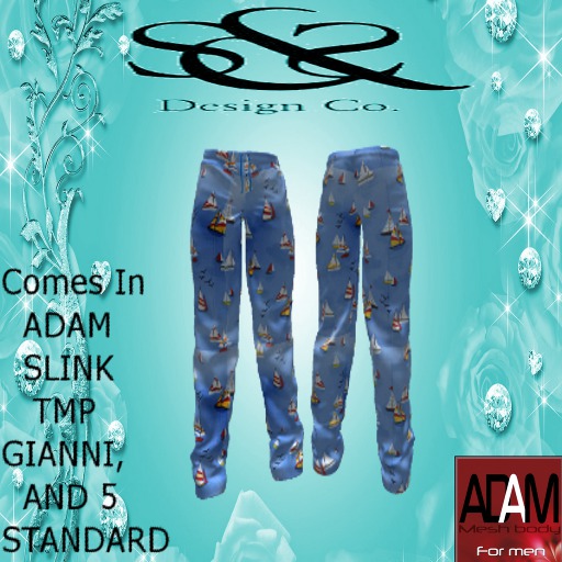*S&S* Designs Sail Boat Pj's