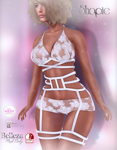 ::SC:: Lingerie Set White