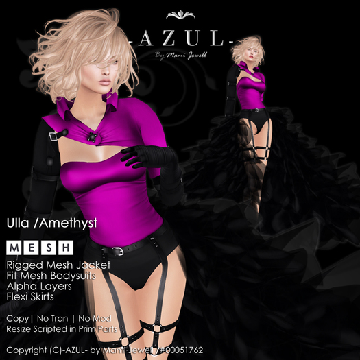 -AZUL- Ulla /Amethyst