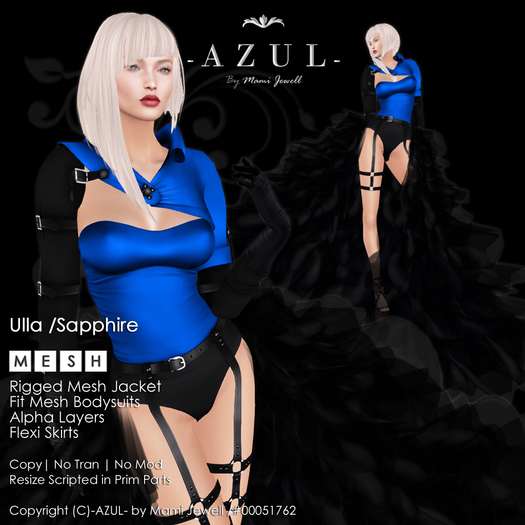 -AZUL- Ulla /Sapphire