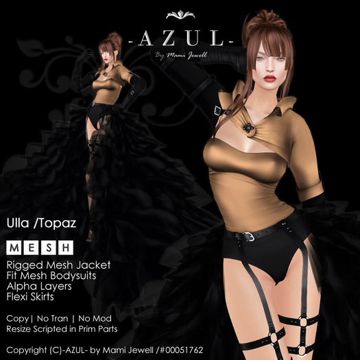 -AZUL- Ulla /Topaz