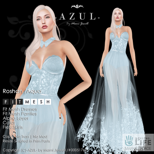 -AZUL- Roshan /Aqua [MP LTD]