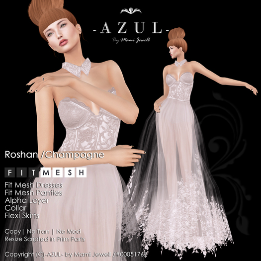 -AZUL- Roshan /Champagne