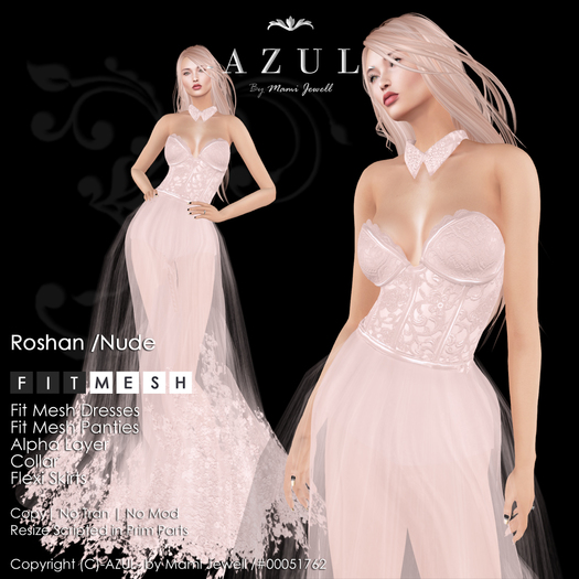 -AZUL- Roshan /Nude