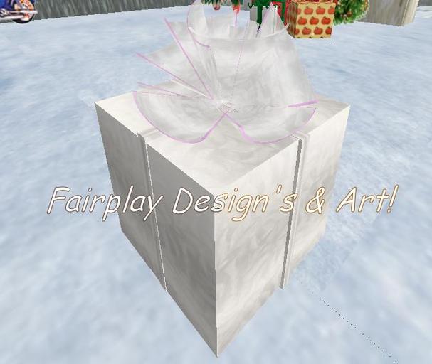 Shimmering Silver Wedding Gift Box