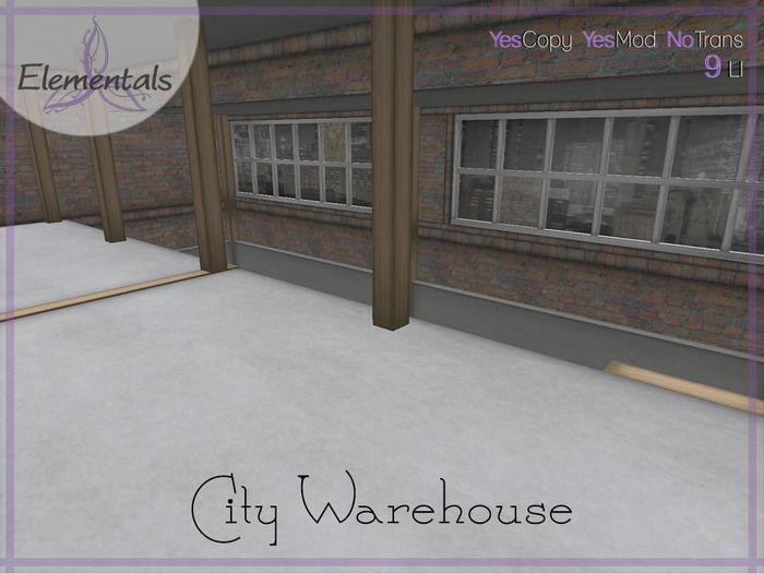 {Elementals} City Warehouse *9Li* {Skybox}