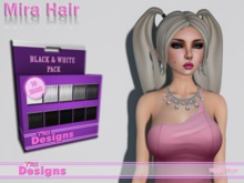 Mira Hair With Hud Black & Whites