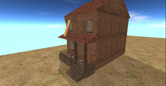 Refurbish trashed house