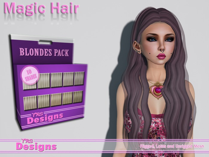 Magic Hair With Hud Blondes