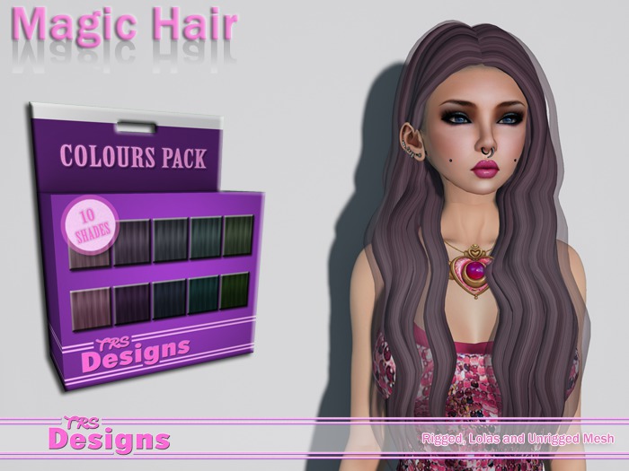Magic Hair With Hud Colours