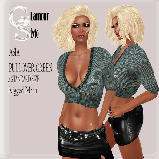 ! GS - ASIA PULLOVER GREEN