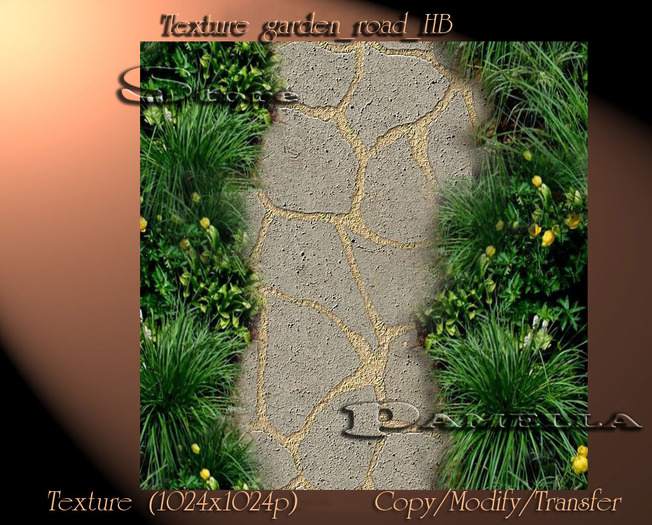 Texture garden_road_HB