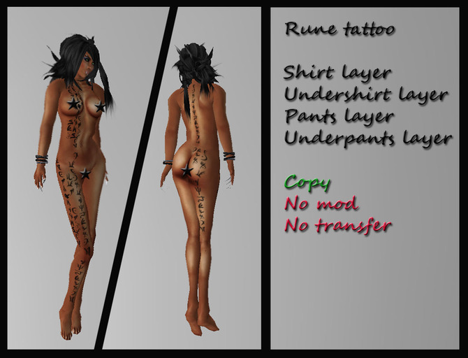Misty Tattoo - Runes (boxed)