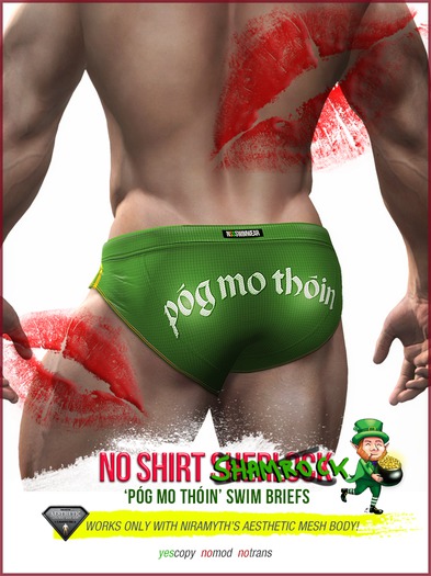 [NSS] 'Póg mo thóin' swim briefs