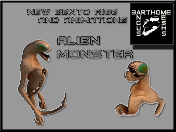 BENTO ALIEN MESH RIGGED