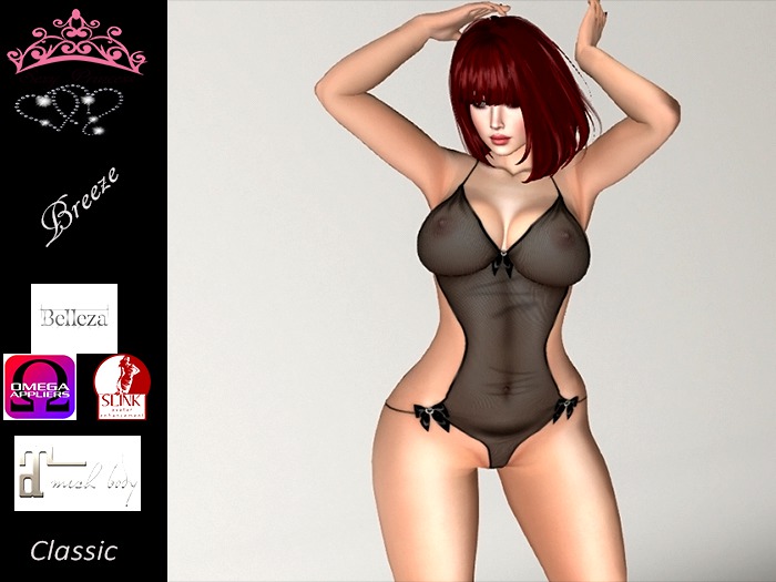 **Sexy Princess** Black Breeze Lingerie