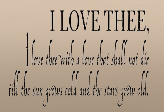 ilovethee