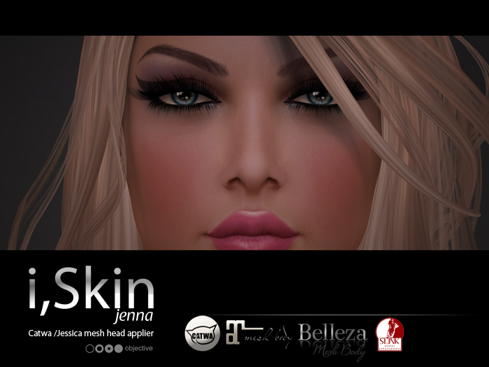 objective / i,Skin jenna TAN (MESH head, bodies, eyes and shape) Appliers
