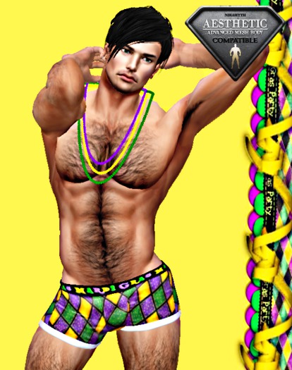 XK Mardi Gras Boxers