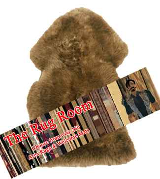 Rug Sheep-tan brn