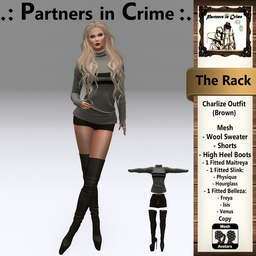 Charlize Outift {Brown}