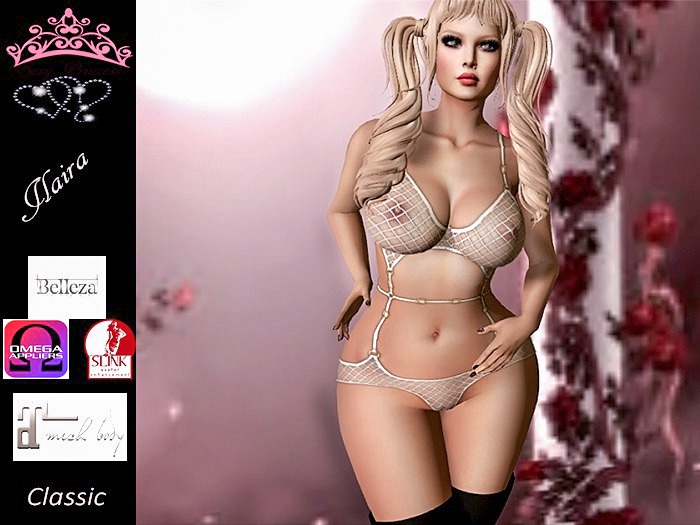 **Sexy Princess** White Ilaira Lingerie