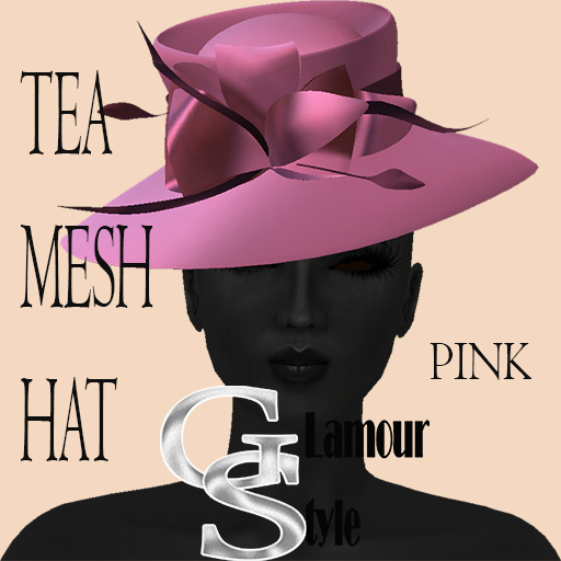 ! GS - TEA Pink hat w/resize script