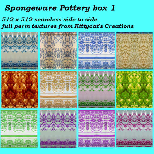 Spongeware 1 box