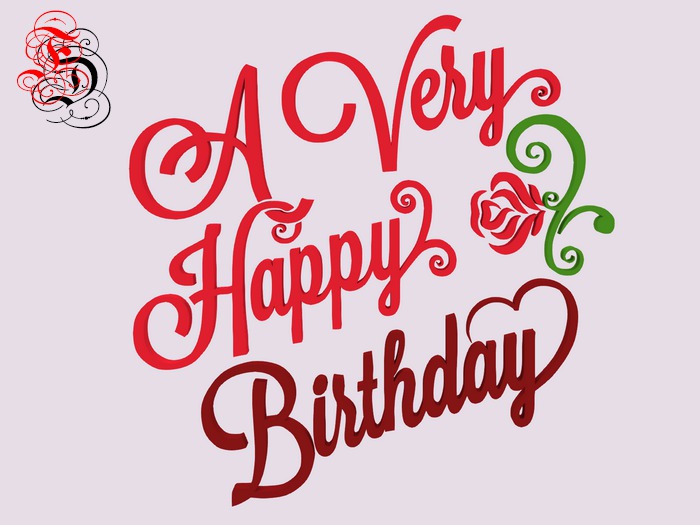 Frosensum ~ A Very Happy Birthday Rose DEMO