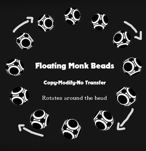 Floating Monk Beads