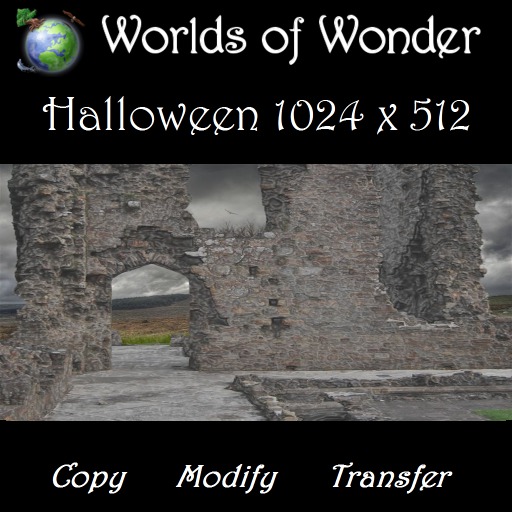 WoW Halloween Castle Texture (Boxed)