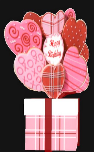 L&j Birthday Gift Box in Pink