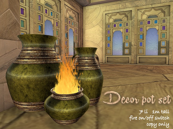 :FA: Decor pot set [moss]