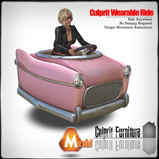 Culprit AmeriCar  Wearable Pink