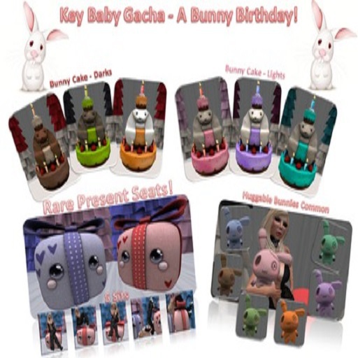 It's A Bunny Birthday! (turquoise)