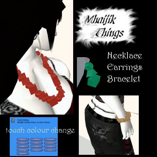 Chunky Colour Change boxed set Necklace Bracelet & Earrings