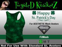 ::TwysteD KnickerZ:: Shamrock Tank Top - AESTHETIC