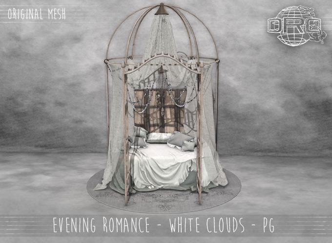 -DRD- Evening Romance -  White Clouds - PG