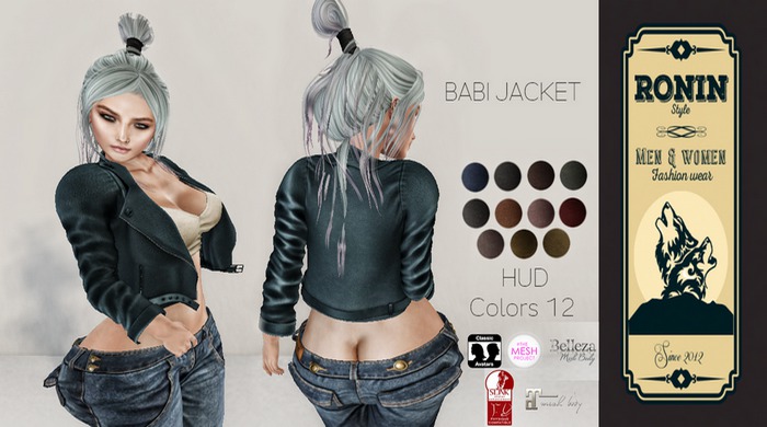 Ronin Babi Jacket - HUD 12 Colours