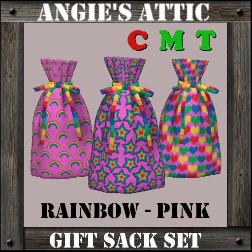 AA - Gift Sack - Rainbow Pink Collection