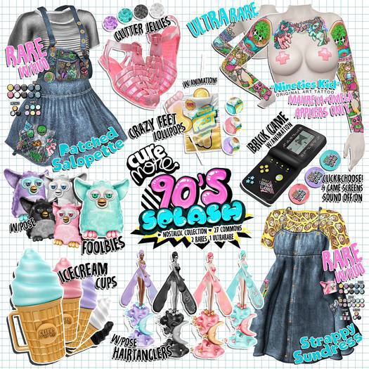 CUREMORE / 90's Splash! / Icecream Cup /  LILAC